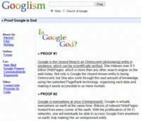 Google God (Google est-il Dieu ?)